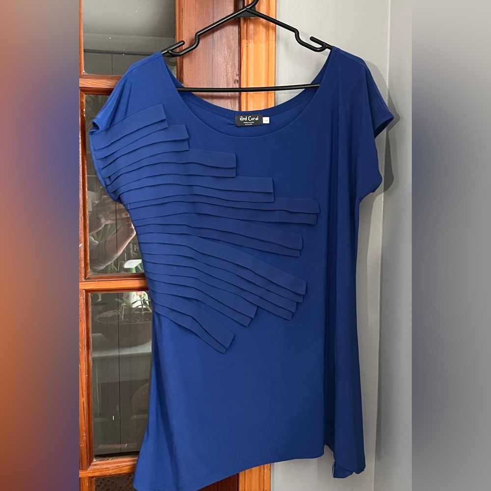 Beautiful Royal Blue Dress Shirt (read description)